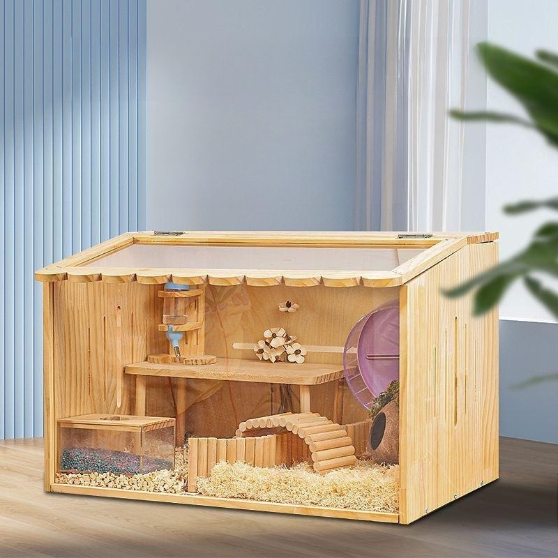 wood land hamster cage