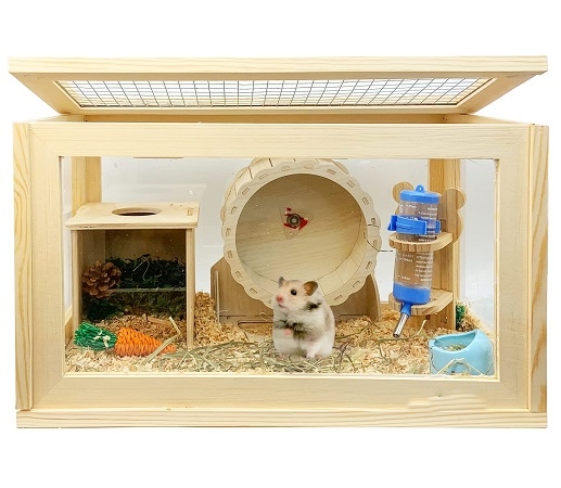 wood cage for hamsters